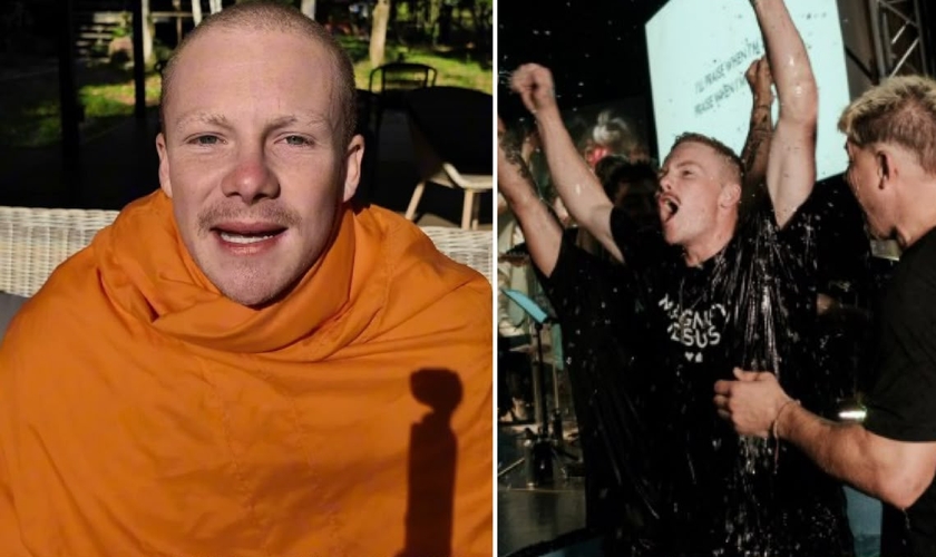 Lockie Welch foi batizado e continua seguindo Jesus. (Foto: Reprodução/Instagram/ Lockie Welch)