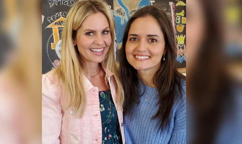 Candace Cameron e Danica McKellar. (Foto: Reprodução/Instagram/Danica McKellar)