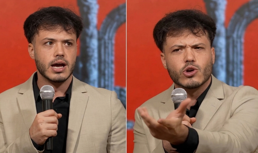Dennis Gorcea exortou cristãos que participam do Halloween. (Foto: Reprodução/Instagram/Dennis Gorcea).