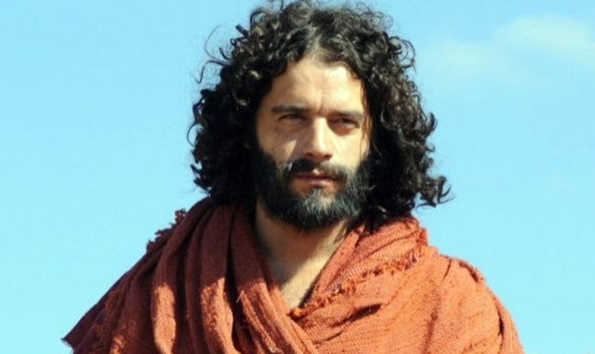 Moises, personagem bíblico da novela Os Dez Mandamentos.