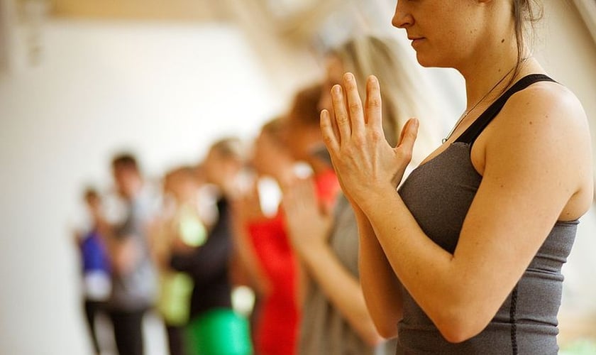 A ioga é associada às práticas do hinduísmo. (Foto: Reprodução)