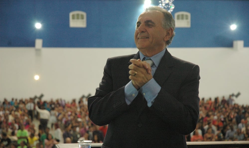 Pr. Luiz Fernandes Bergamin, presidente do Conselho Nacional da Igreja O Brasil Para Cristo. (Foto: Guiame/ Marcos Paulo Corrêa)