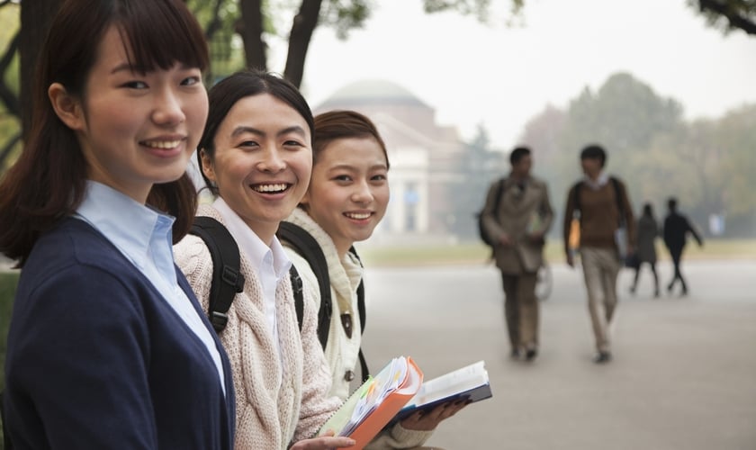Uma indicação do avanço do cristianismo na China é o aumento da demanda por escolas cristãs. (Foto: Reprodução)
