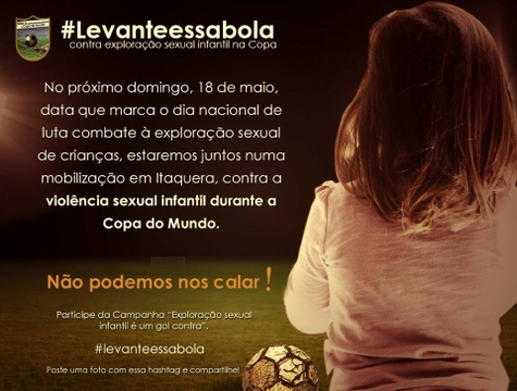 Campanha contra exploração sexual 01 Campanha contra exploração sexual 01