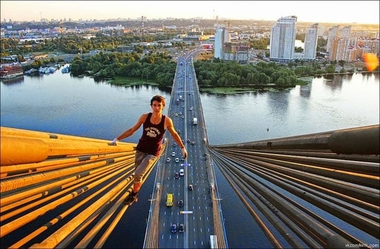 Imagens proibidas para quem tem medo de altura Imagens proibidas para quem tem medo de altura