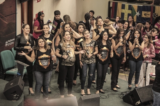 Veja as fotos da 2ª noite do Congresso de Mulheres Diante do Trono