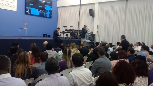 Geraldo Alckmin participa de encontro com pastores, na Igreja El Shaddai Geraldo Alckmin participa de encontro com pastores, na Igreja El Shaddai