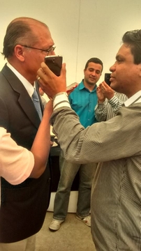 Geraldo Alckmin participa de encontro com pastores, na Igreja El Shaddai Geraldo Alckmin participa de encontro com pastores, na Igreja El Shaddai