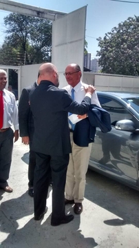 Geraldo Alckmin participa de encontro com pastores, na Igreja El Shaddai Geraldo Alckmin participa de encontro com pastores, na Igreja El Shaddai