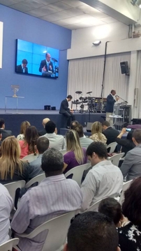 Geraldo Alckmin participa de encontro com pastores, na Igreja El Shaddai Geraldo Alckmin participa de encontro com pastores, na Igreja El Shaddai