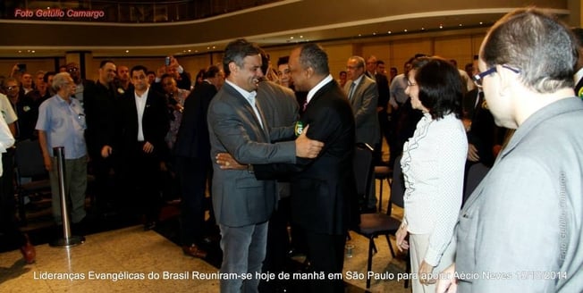 Aécio Neves se encontra com lideranças evangélicas em São Paulo; veja as fotos ' Aécio Neves se encontra com lideranças evangélicas em São Paulo; veja as fotos '