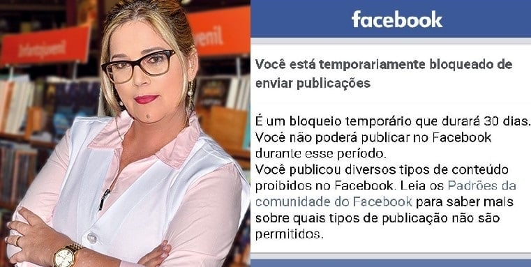 A psicóloga paranaense Marisa Lobo teve seu perfil no Facebook bloqueado, após denunciar a exposição do Santander Cultural, que promovia a pedofilia, zoofilia e ideologia de gênero. (Foto: Guiame)