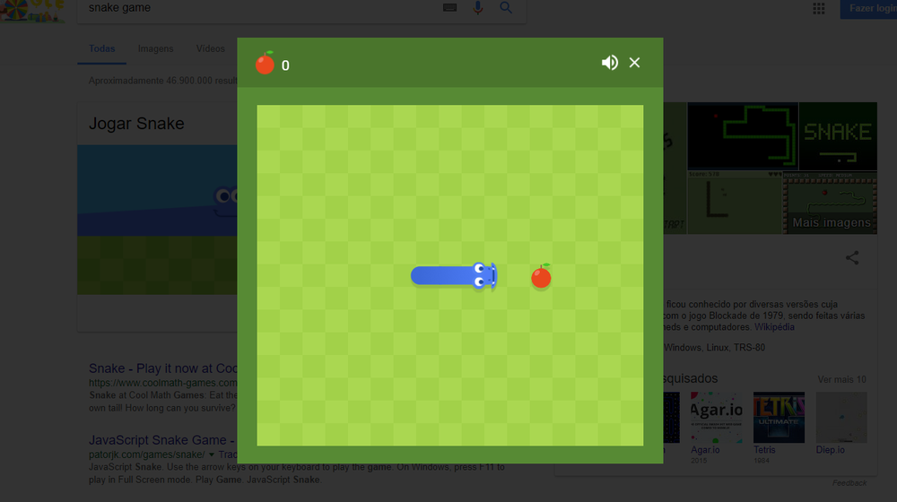 Google Snake (Jogos para celular) 