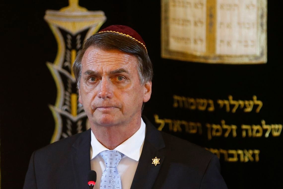 Bolsonaro adia mudança da embaixada para Jerusalém: “Não é fundamental”