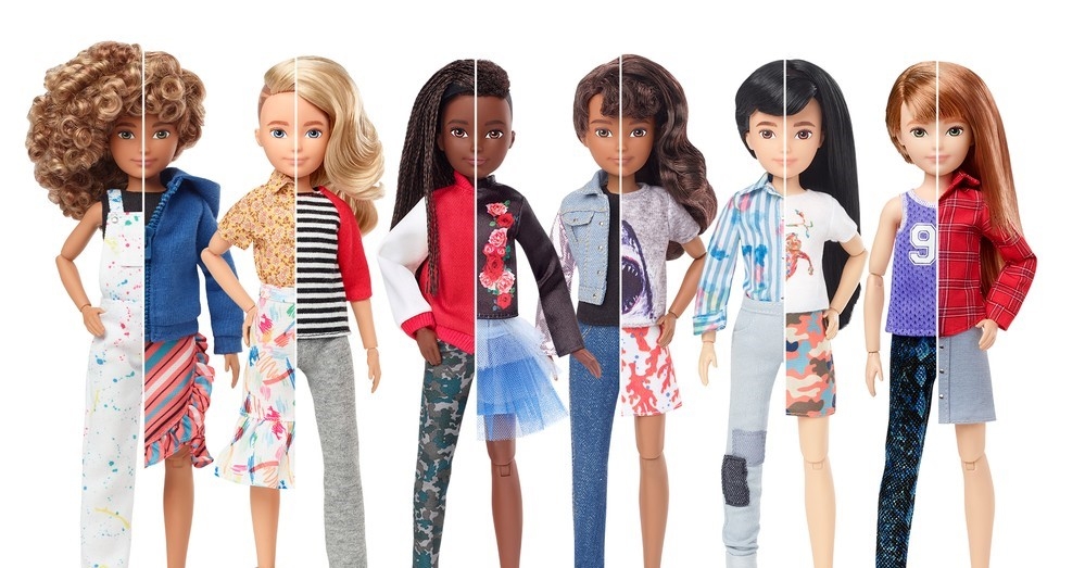 Fabricante da Barbie lança bonecas 'sem gênero' para atrair meninos e meninas