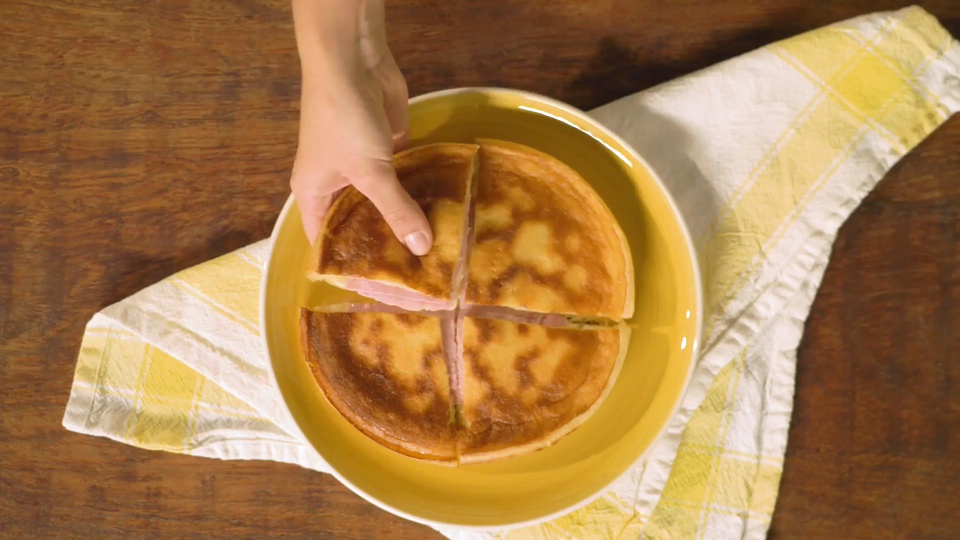 Pão de queijo de frigideira