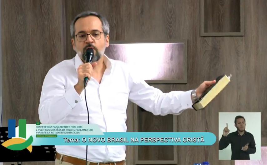 “Bolsonaro é o rei Davi que está enfrentando Golias”, diz ministro da Educação