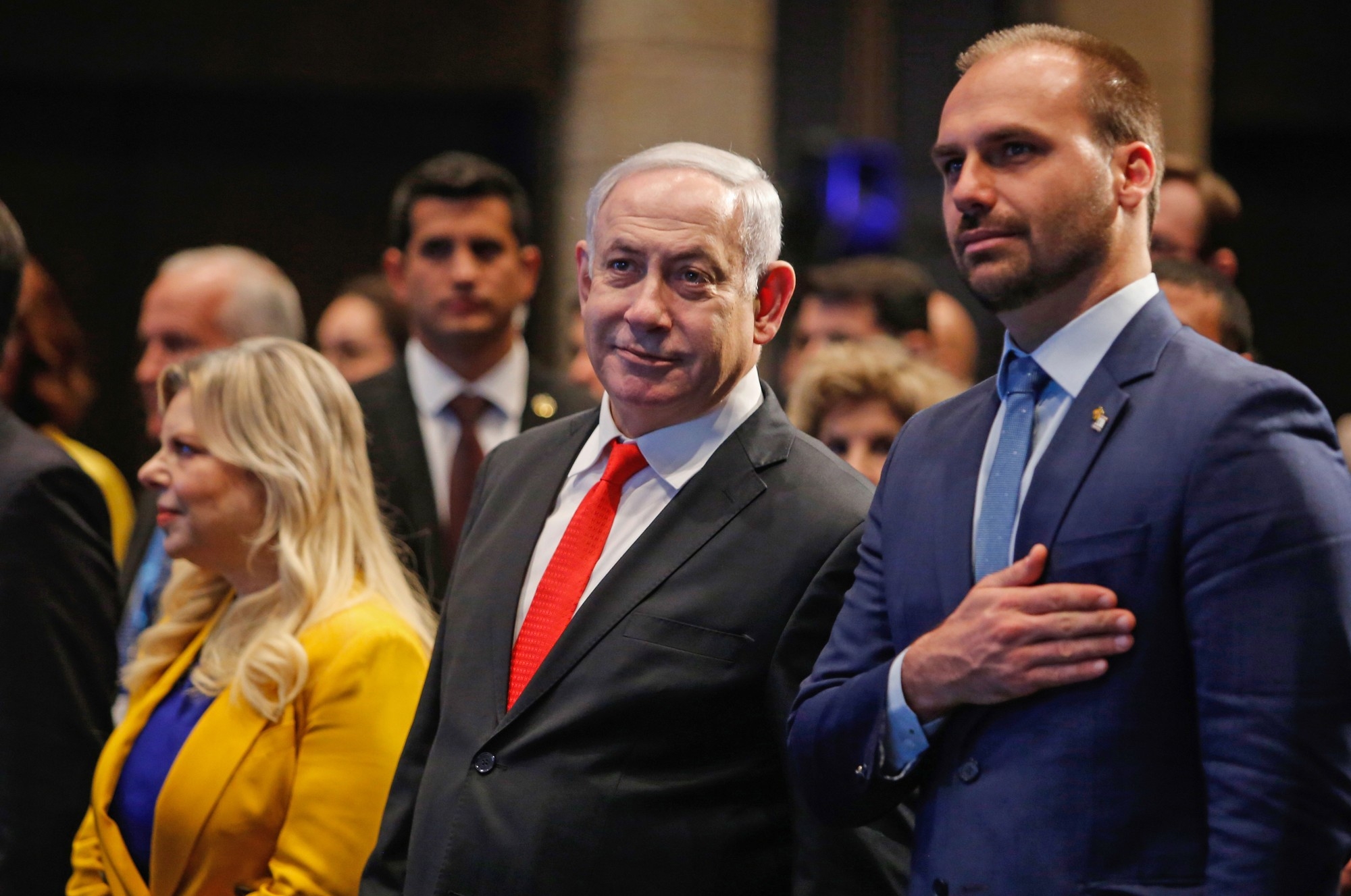 Com presença de Netanyahu, Brasil inaugura escritório comercial em Jerusalém