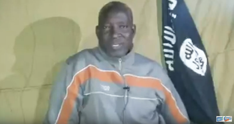 Pastor agradece a Deus em vídeo no cativeiro do Boko Haram: “Nunca desanimei”