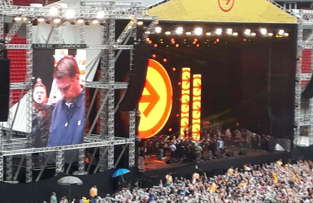 Bolsonaro confessou Jesus Cristo no The Send em Brasília, diz Todd White