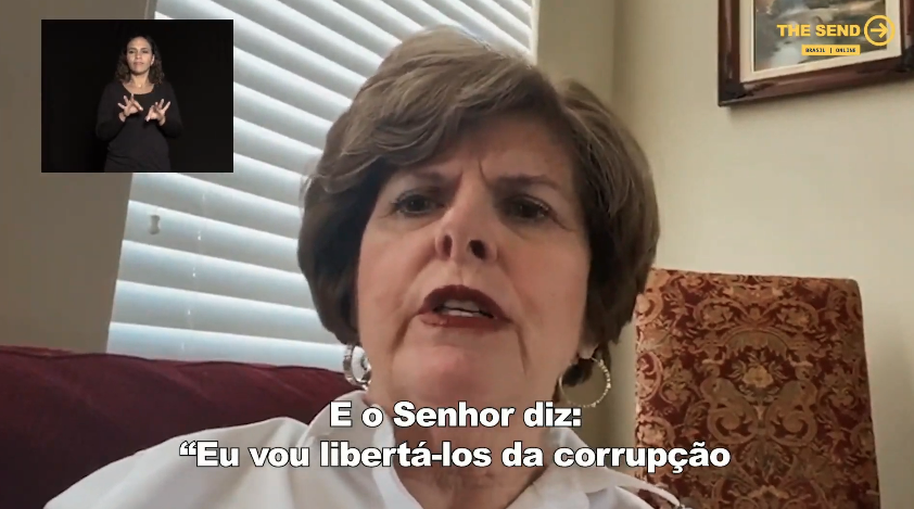 Cindy Jacobs traz profecia para o Brasil no The Send: “Eu vou libertá-los da corrupção”