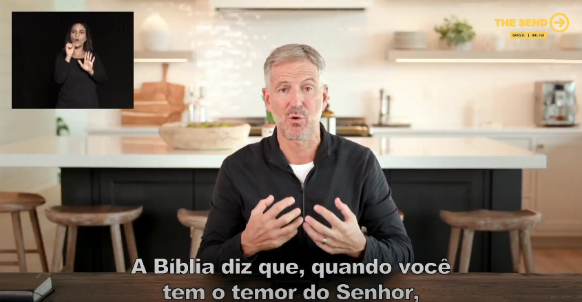 Quem teme a Deus fica aterrorizado de estar longe Dele, diz John Bevere no The Send