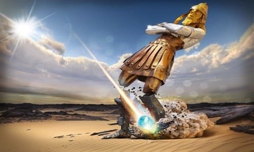 Os ídolos do mundo têm os pés de barro