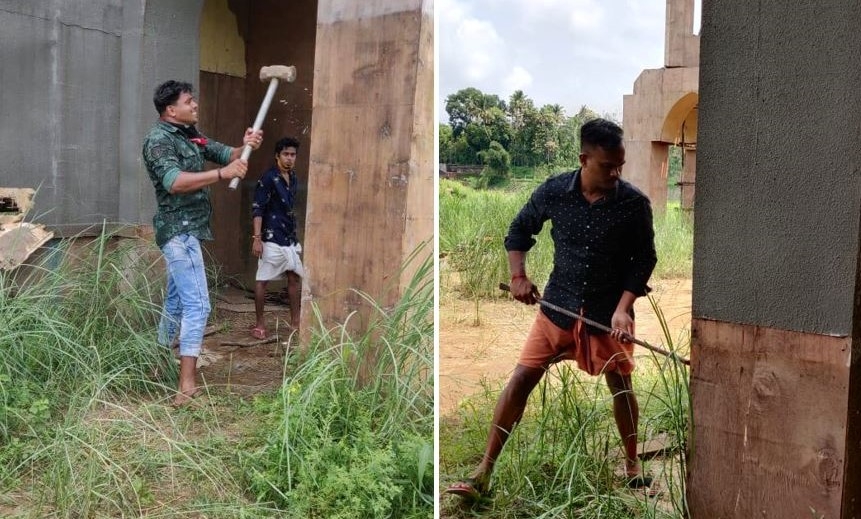 Radicais hindus vandalizam bastidores de filme e destroem igreja cenográfica