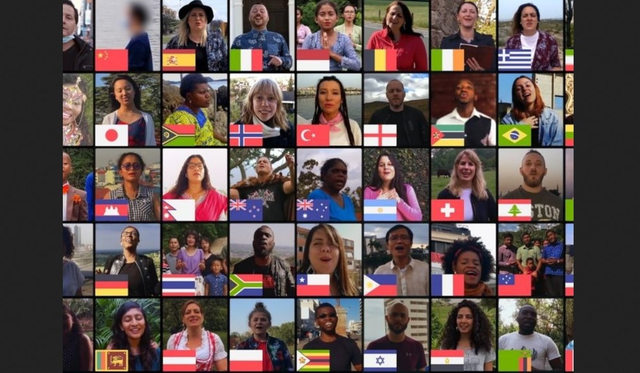 Brasil se junta a 50 países para compartilhar o Evangelho cantando “Amazing Grace”