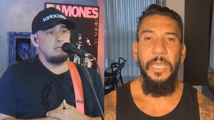 Rodolfo compartilha mensagem de fé em live dos Raimundos: “É tempo de lembrar do Criador”