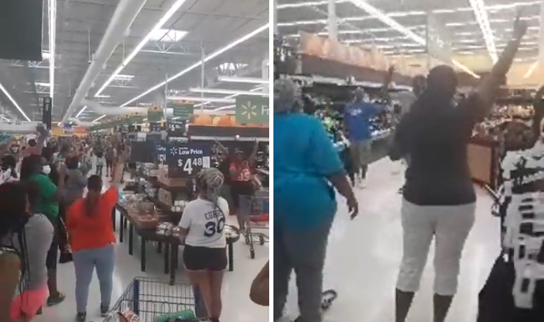 Vídeo mostra clientes adorando a Deus dentro de supermercado nos EUA