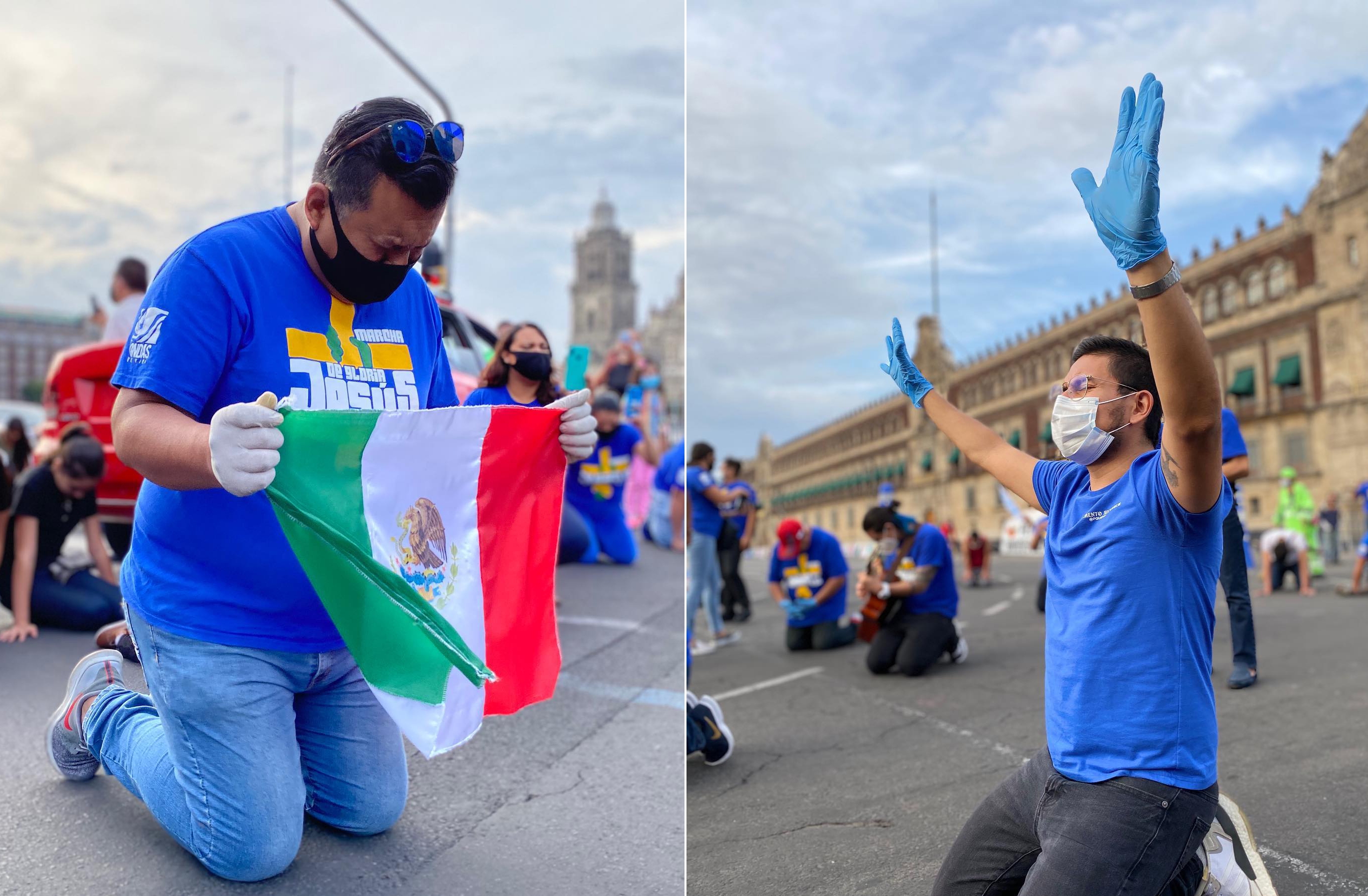 Cristãos vão às ruas do México para orar: "Avivamento começa nos joelhos"