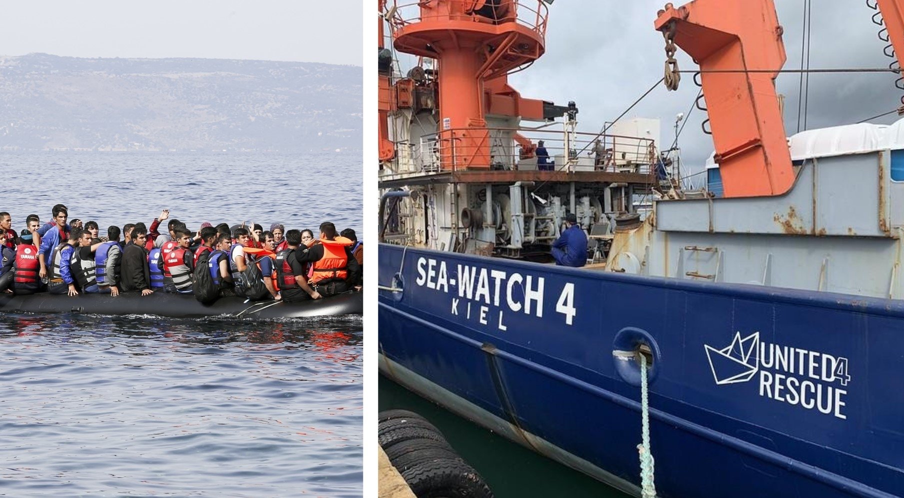 Igreja protestante alemã sai ao mar para resgatar imigrantes no Mediterrâneo