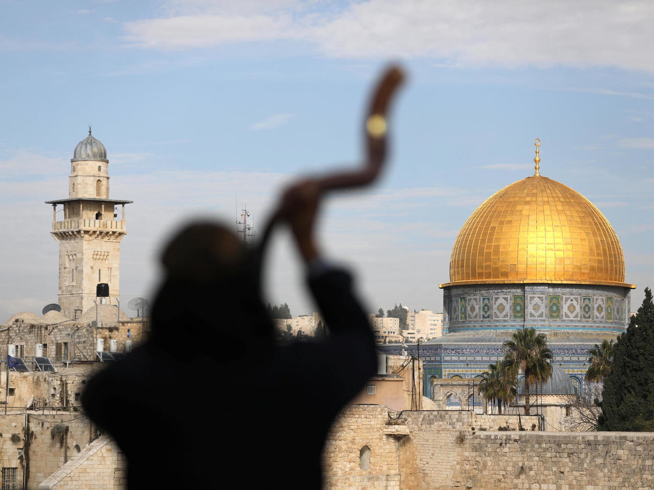 Judeus querem tocar o shofar no Monte do Templo pela primeira vez em quase 2 mil anos