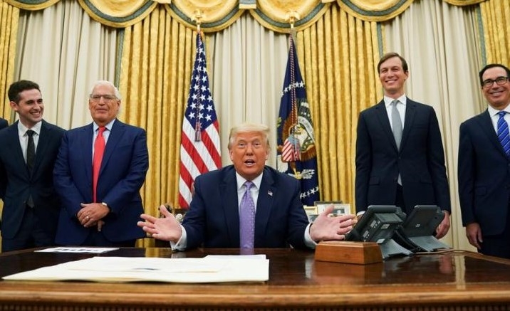 Trump é indicado ao Nobel da Paz por intermediar acordo entre Israel e Emirados Árabes 