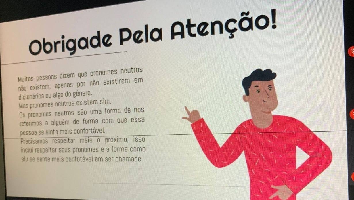 Colégio em Recife debate linguagem de ‘gênero neutro’ em sala de aula