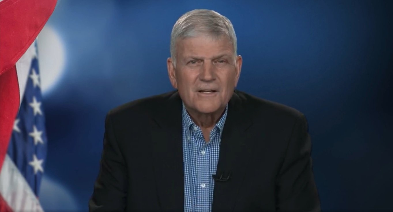 Pastor Franklin Graham reúne mais de 100 mil pessoas em live de oração pelos EUA