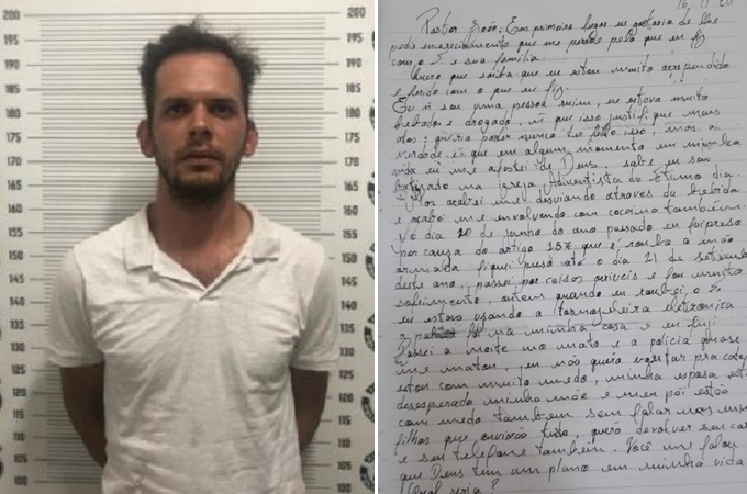 Ladrão rouba pastor, se arrepende e pede perdão em carta: “Me afastei de Deus”