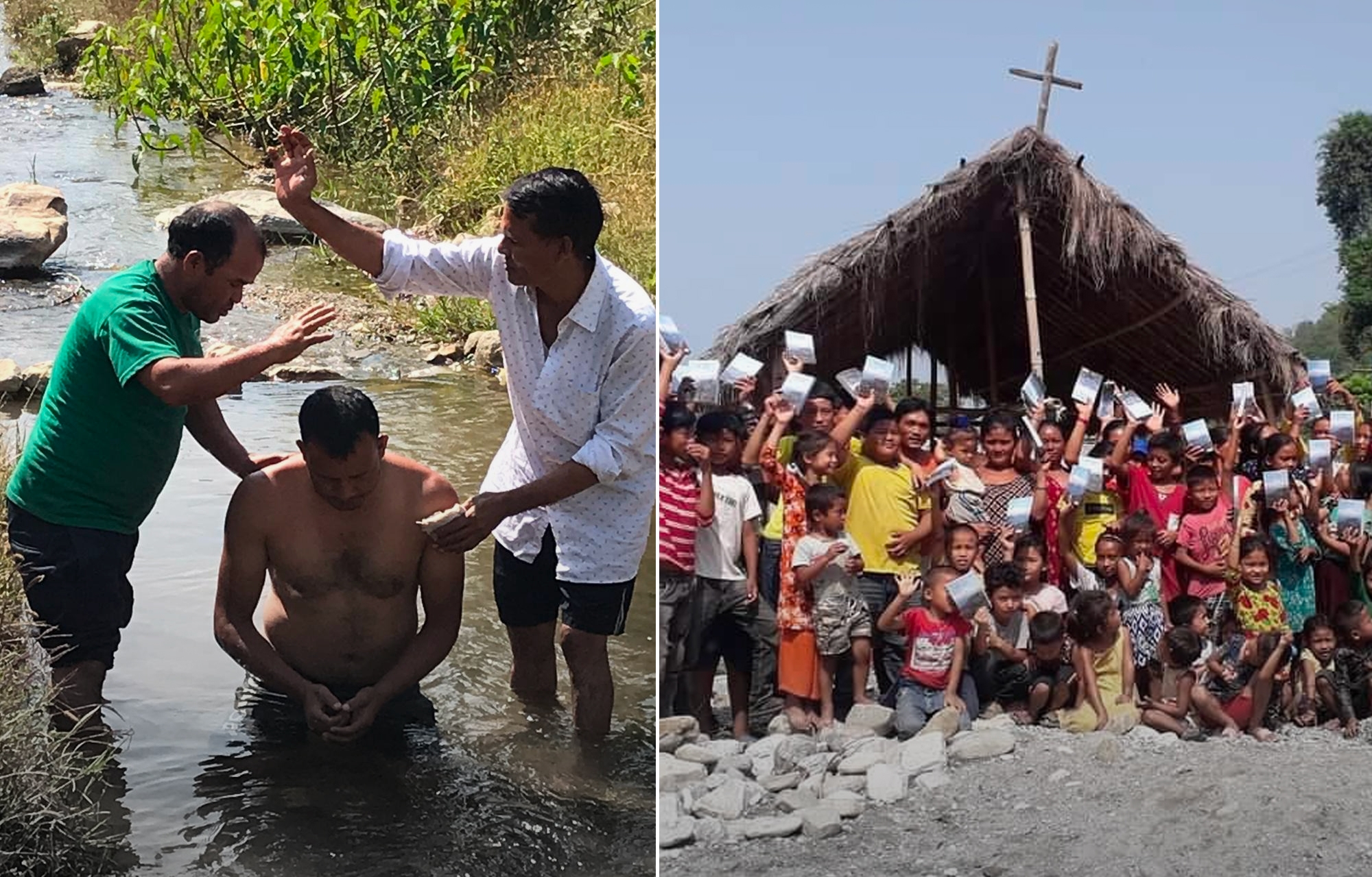 Apesar das dificuldades, pastor realiza mais de 4.300 batismos no Nepal