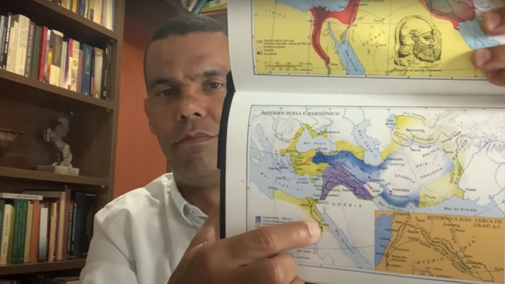 Rodrigo Silva fala sobre a atual localização do jardim do Éden