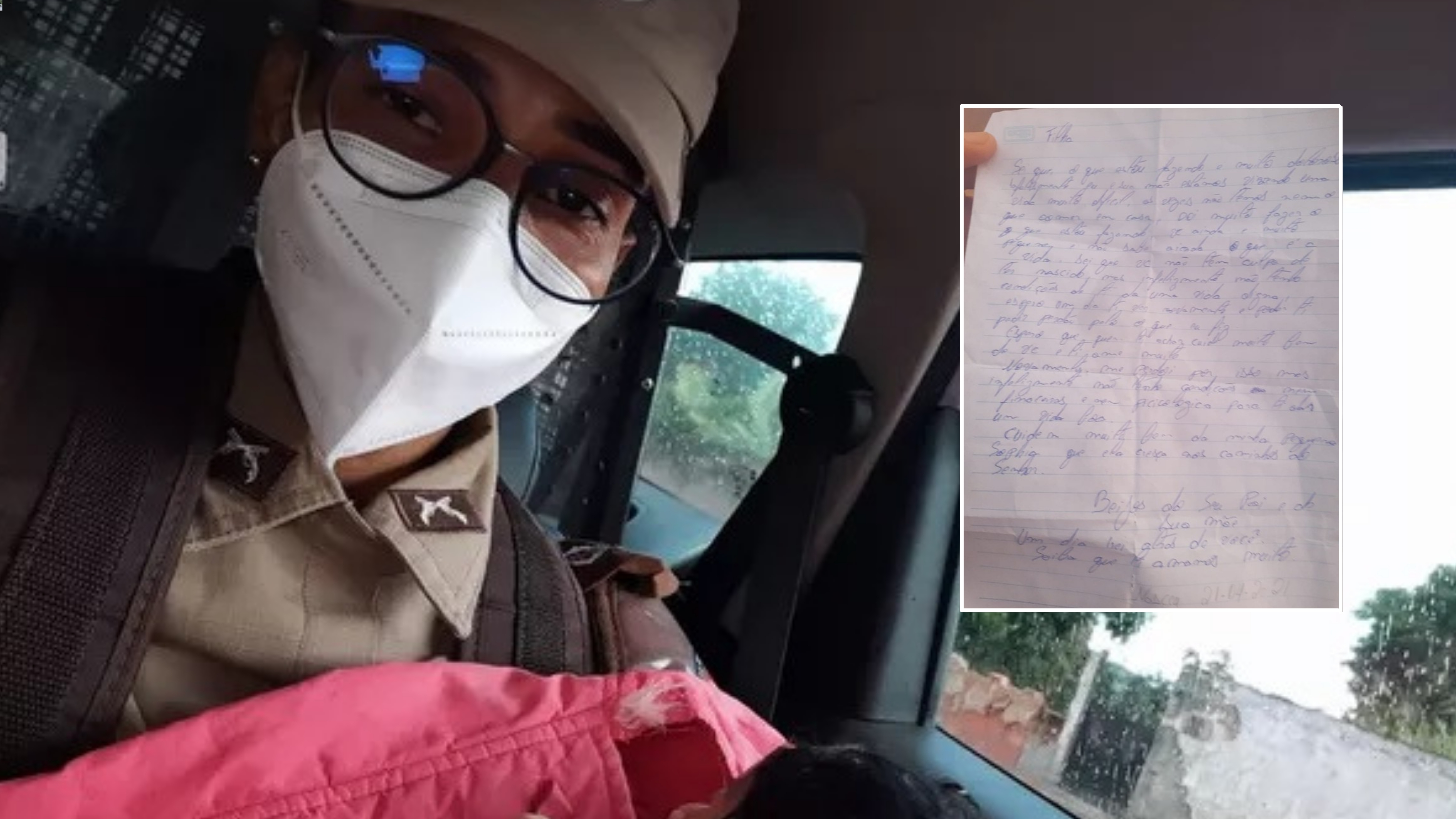 Bebê é encontrada em caixa de papelão com carta: ‘Que ela cresça nos caminhos do Senhor’