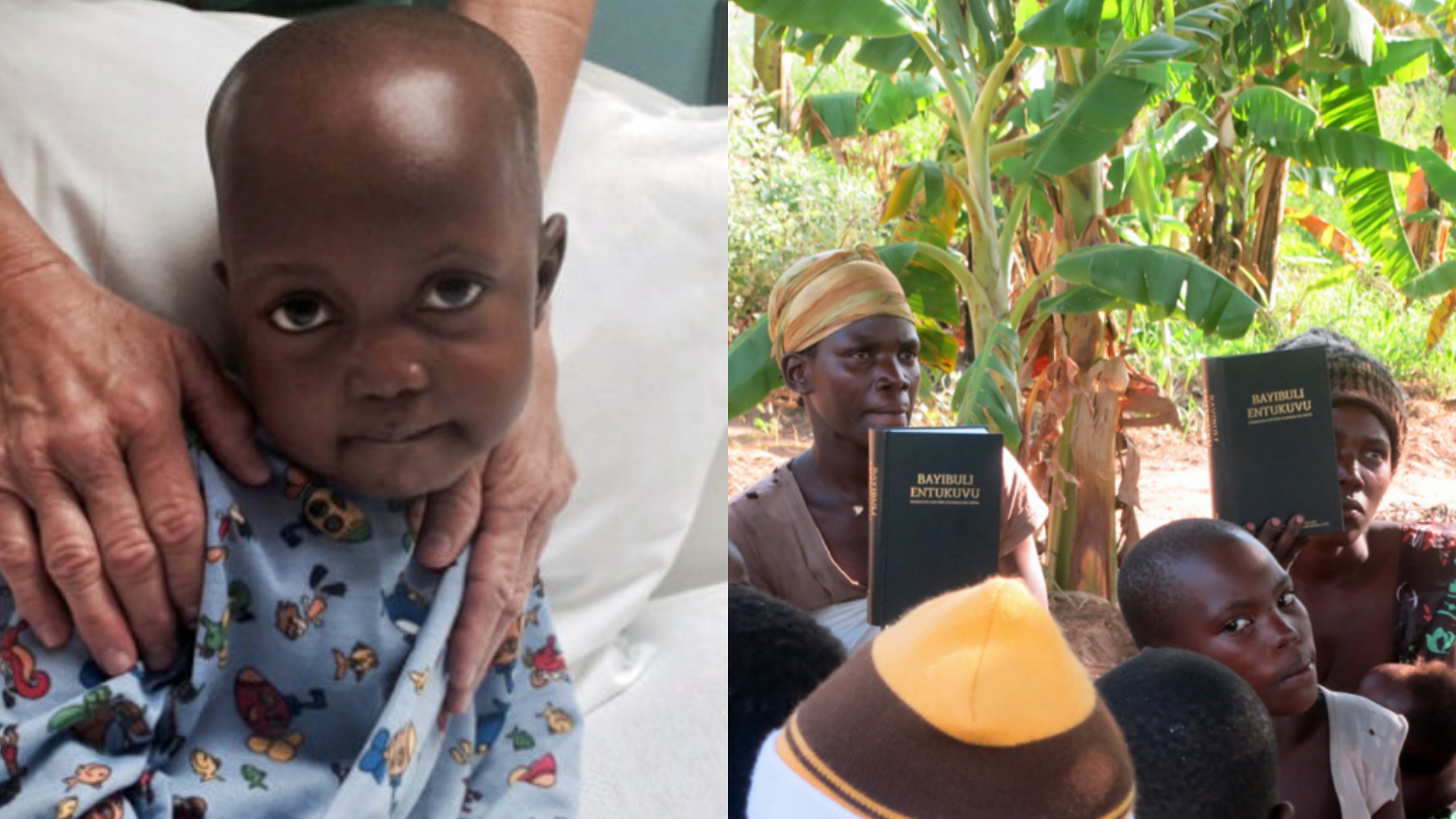 ONG cristã financia cirurgia de menina de 3 anos em Uganda e leva sua aldeia a Jesus