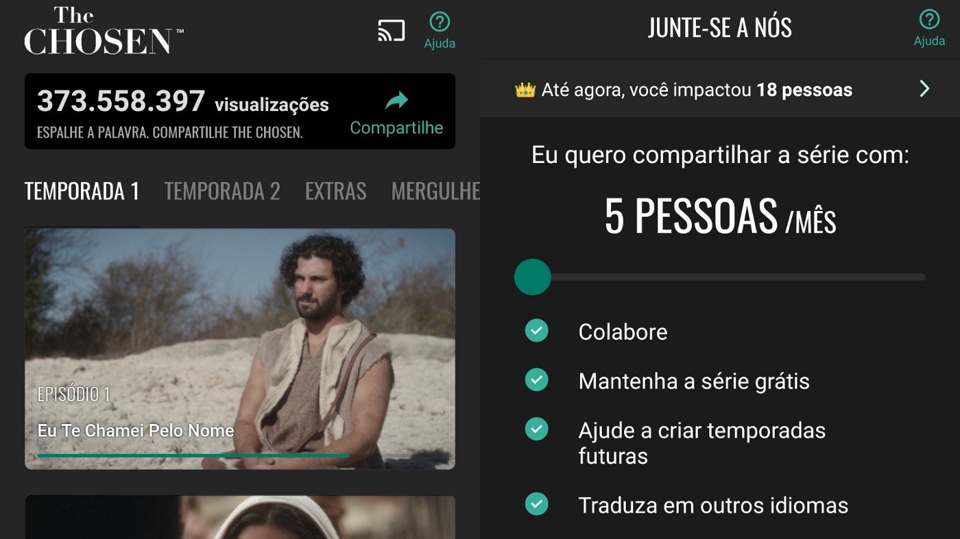 The Chosen: App Para Assistir Série Grátis sobre A Vida de Jesus