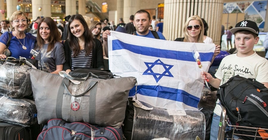 Aliá: ucranianos e russos com raízes judaicas fogem para Israel