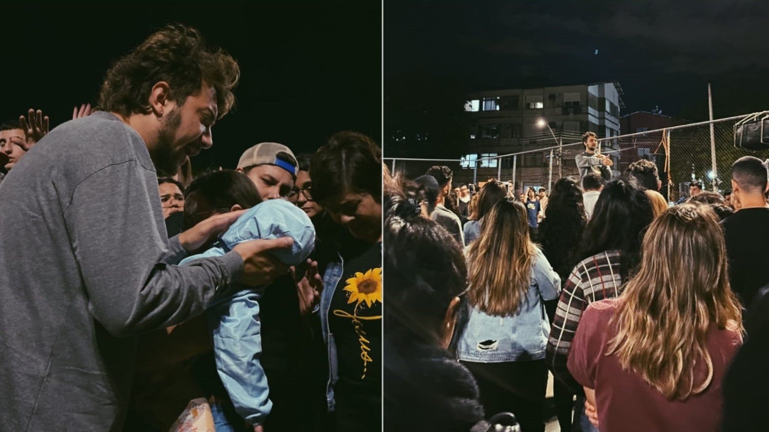 Jovens em chamas: Culto na praça já levou mais de 1200 pessoas a Jesus