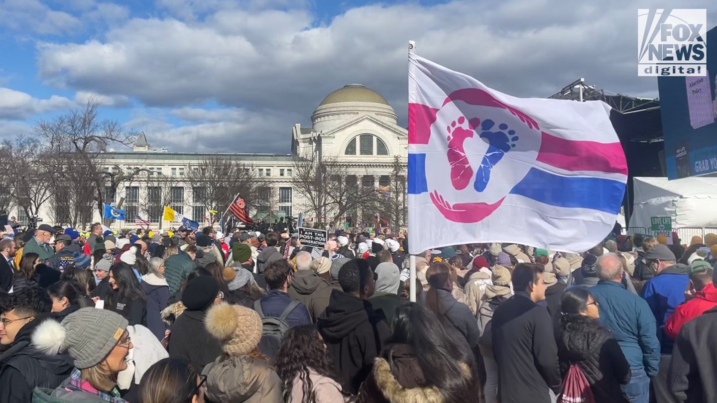 1ª Marcha pela Vida pós-Roe leva milhares às ruas de Washington: ‘Luta ainda não acabou’