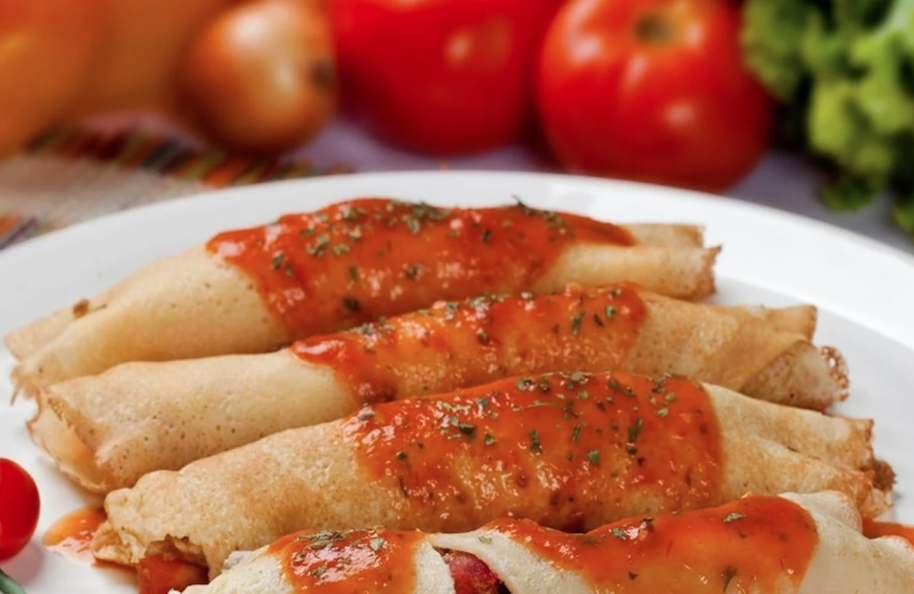 Massa de panqueca simples