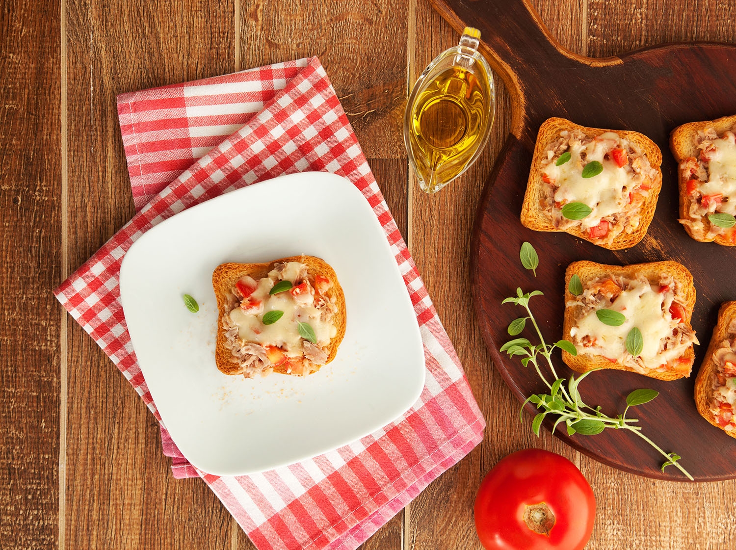 Torradas salgadas e doces para dias frios