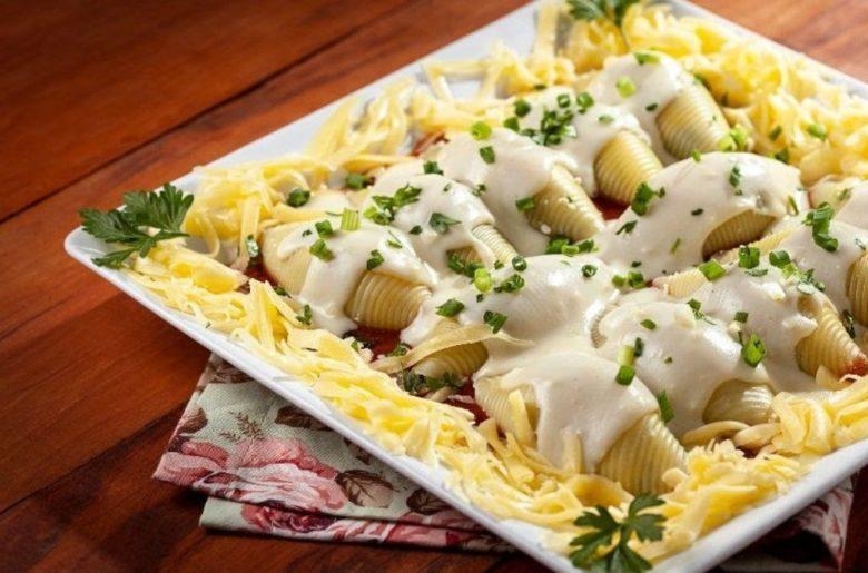 Conchiglione de Espinafre