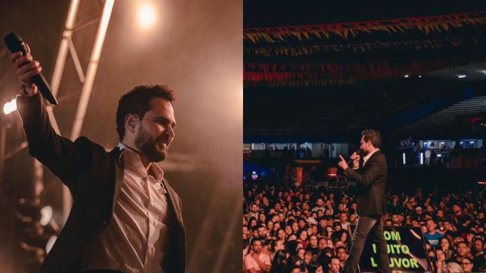 Luciano Camargo faz 1º show gospel em Goiás: “Se eu tocar um coração, saio realizado”